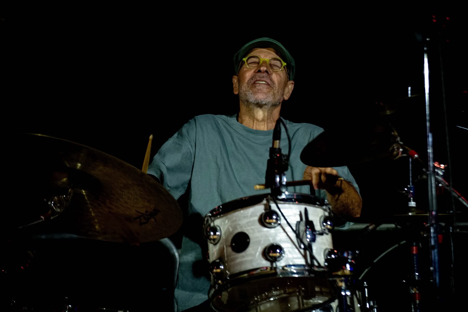 Mimmo Cafiero alla batteria